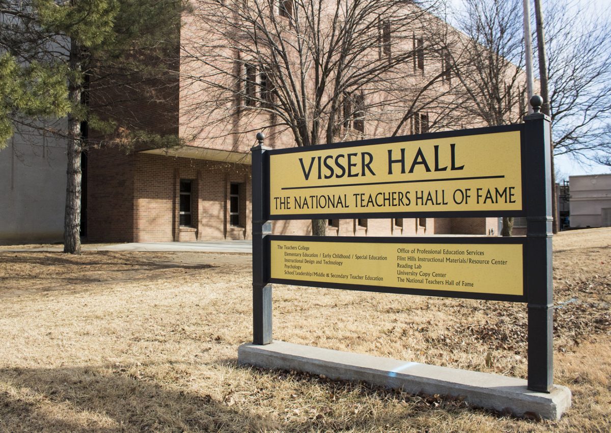 The Psychology Department in Visser Hall is where Professor Brian Schrader teaches. Schrader was accused of sexual misconduct by an undergraduate student last year.