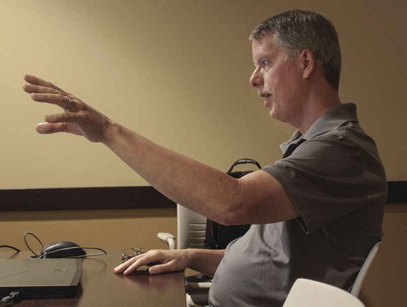 Michael Butler, professor of physical training, talks about the intellectual policy debate at the FAC meeting. A number of issues with the Title IX policy were discussed.