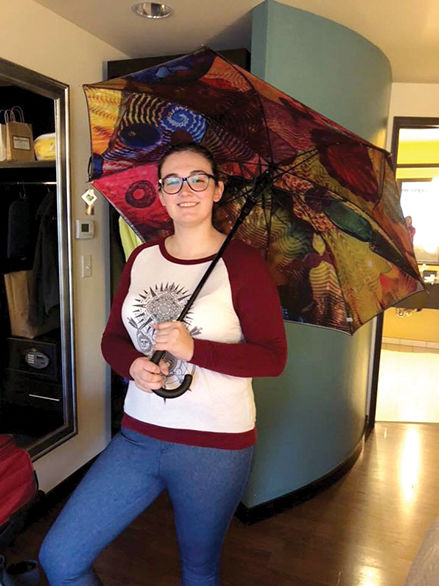 Victoria Williams, senior English major
