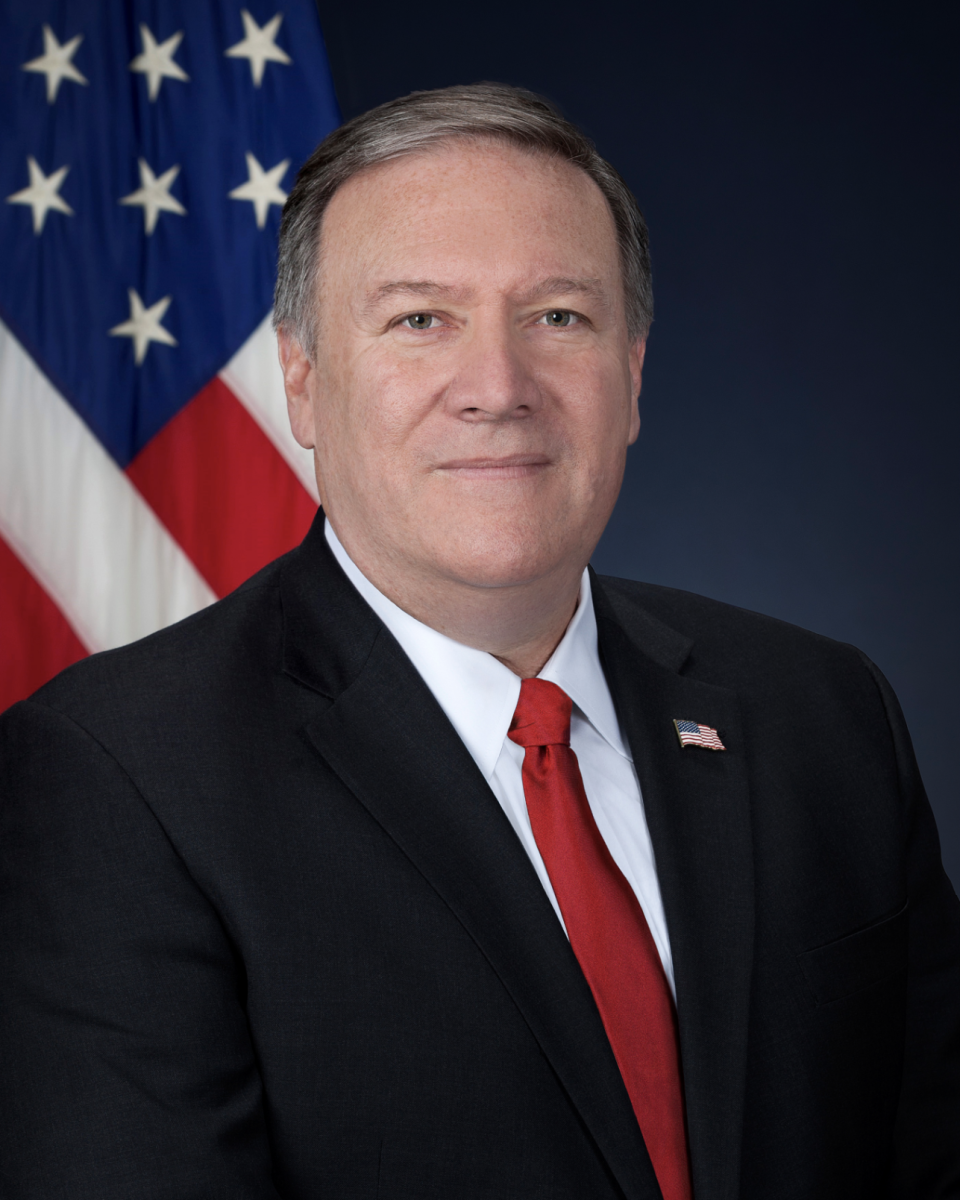 Mike Pompeo, U.S. Secretary of State, spoke with student journalists from Kansas and Missouri today in conference call to discuss the encouragement of Midwest students becoming diplomats for the U.S. The call was opened up for a Q&amp;A portion in which students asked about immigration, higher education and the press.&#160;