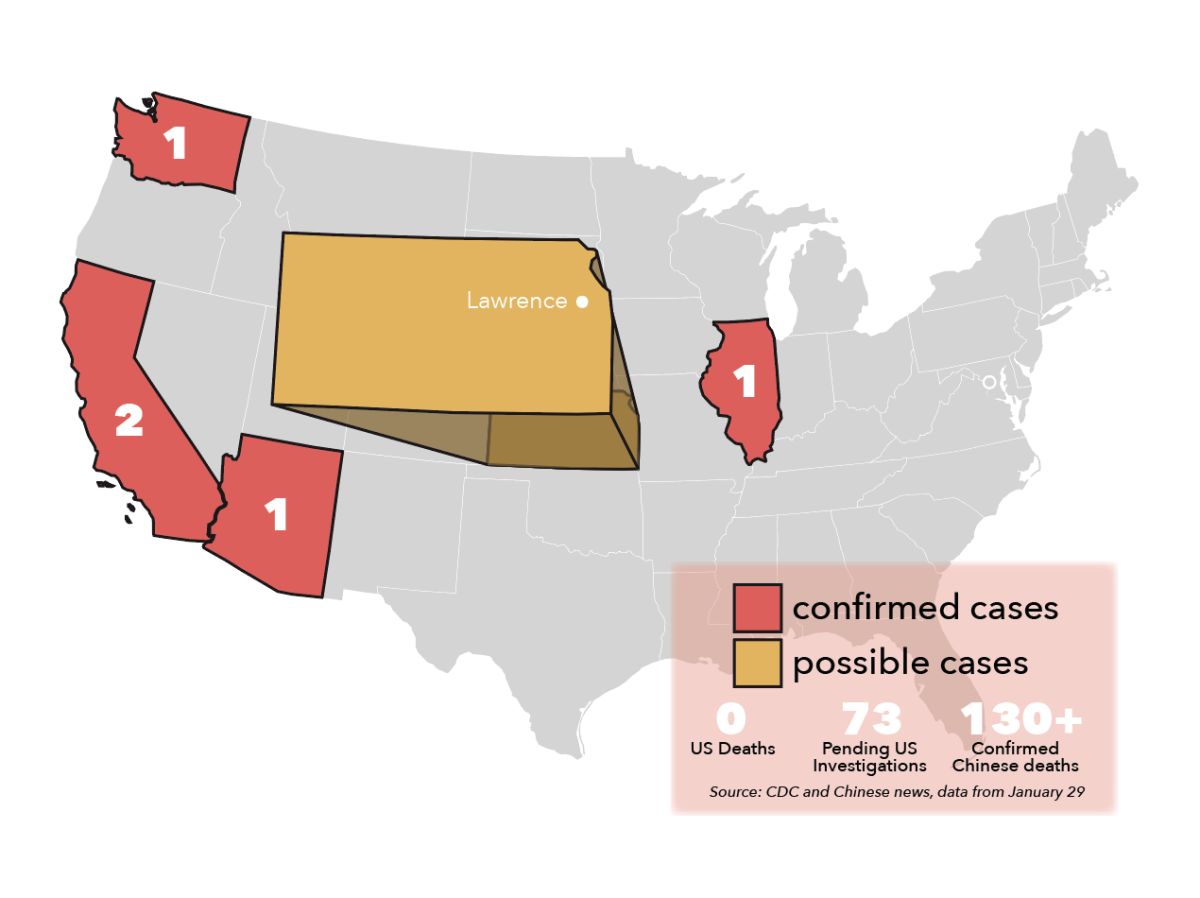 Coronavirus not as serious as influenza, campus officials say