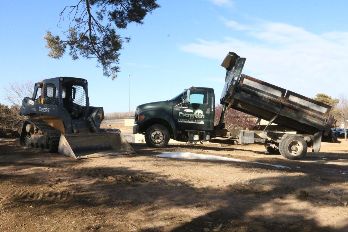The Student Recreation Center at Emporia State is adding two new sand volleyball courts located north of the Dobbs One Room Schoolhouse and Museum. The courts are set to be finished this spring.