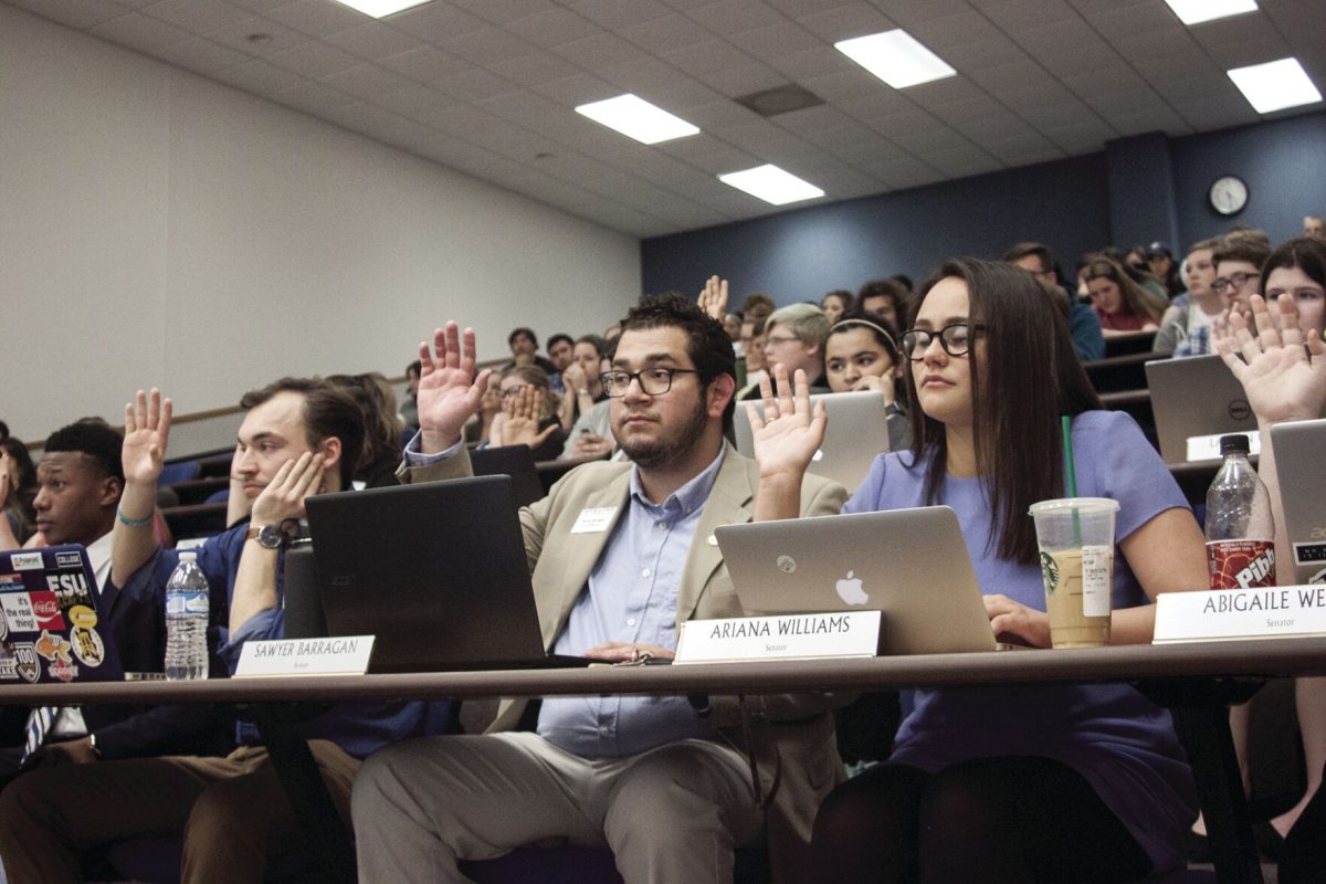 The last Associated Student Government presidental candidates to face an opponent were now alumni Megan McReynolds and Jacob Miller; this was five years ago. McReynolds and Miller won their 2017 election 597 votes to 226, according to a Bulletin article posted on April 13, 2017.&#160;