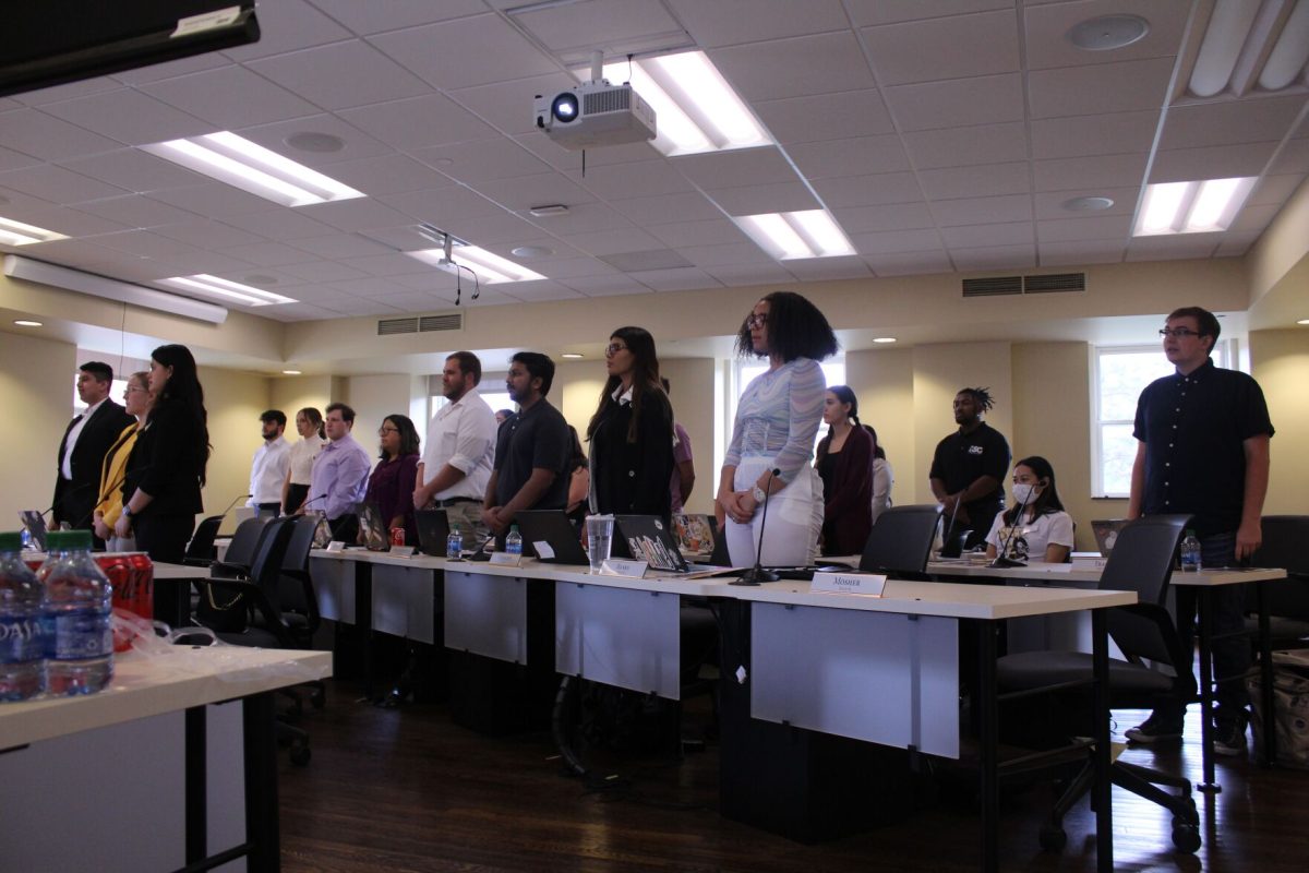 Associated Student Government recognizes 22 new senators during their Sept. 1 meeting.&#160;