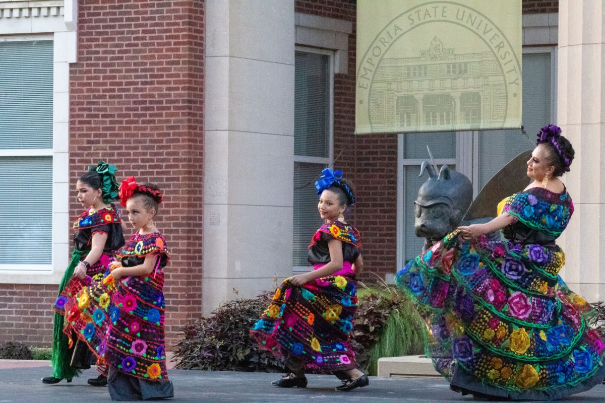 Emporia State University&#8217;s Diversity Student Programs kicked off Hispanic Heritage Month on Sept. 14th in front of Plumb Hall. The evening festivities included cultural food,music, dancing, and a jalape&#241;o eating contest.
