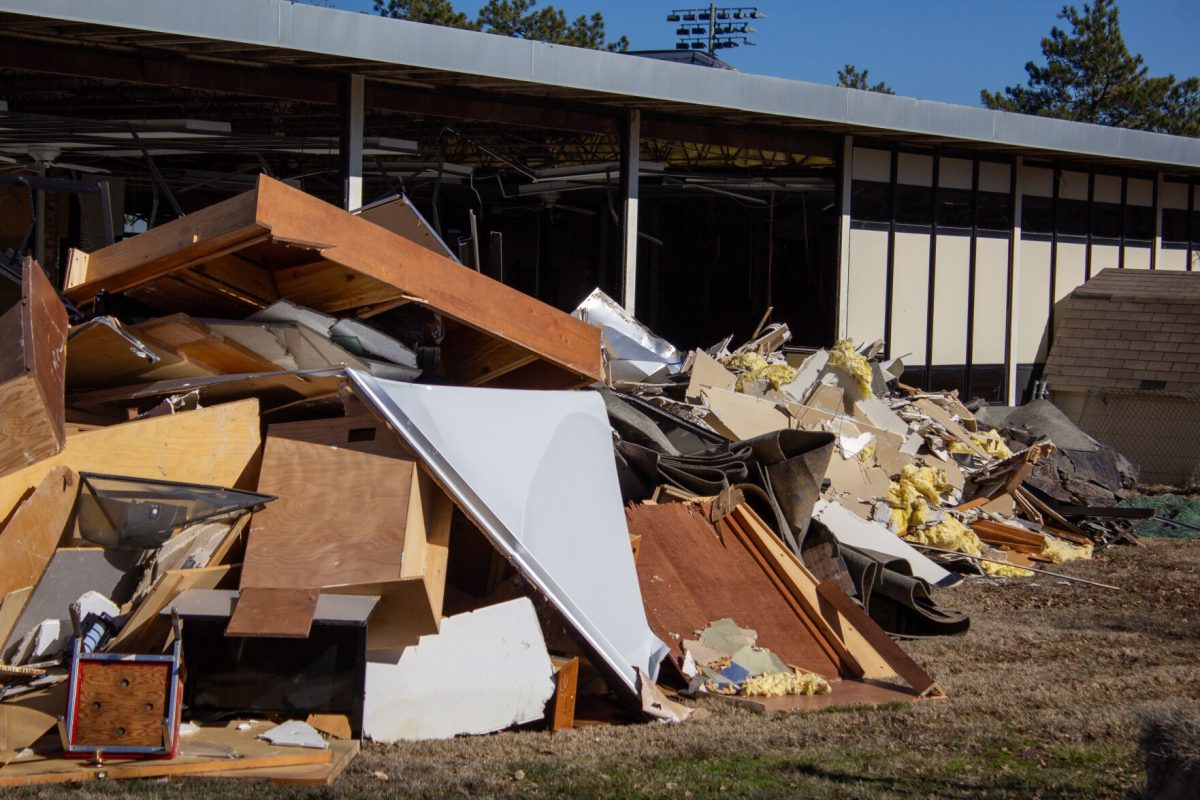 Butcher demolition begins