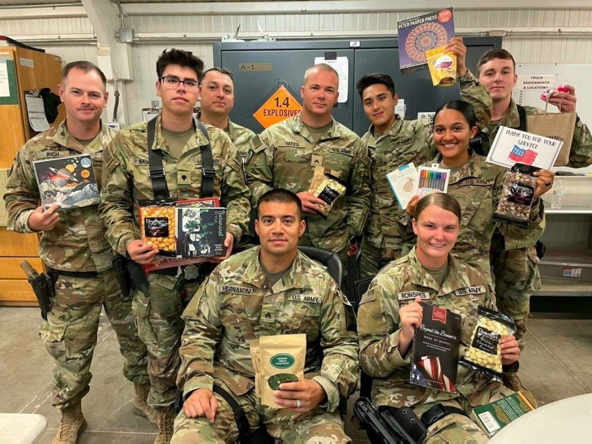 Emporia Main Street holds drive to give deployed troops a &#8220;taste of home during the holidays&#8221;