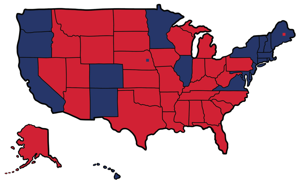 States called for Vice President Kamala Harris and former President Donald Trump by the Associated Press as of Nov. 11, 2024. Former President Donald Trump has won the 2024 election.