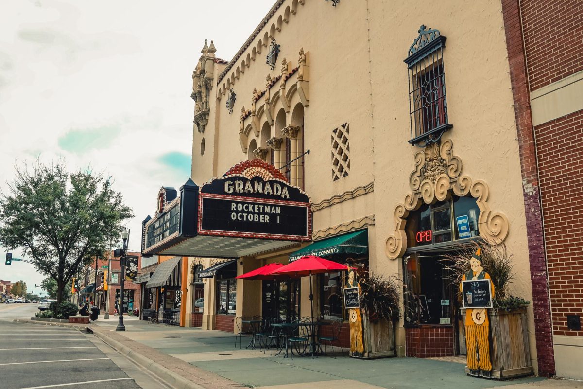 The Emporia Granada Theatre, located at 807 Commercial St. 